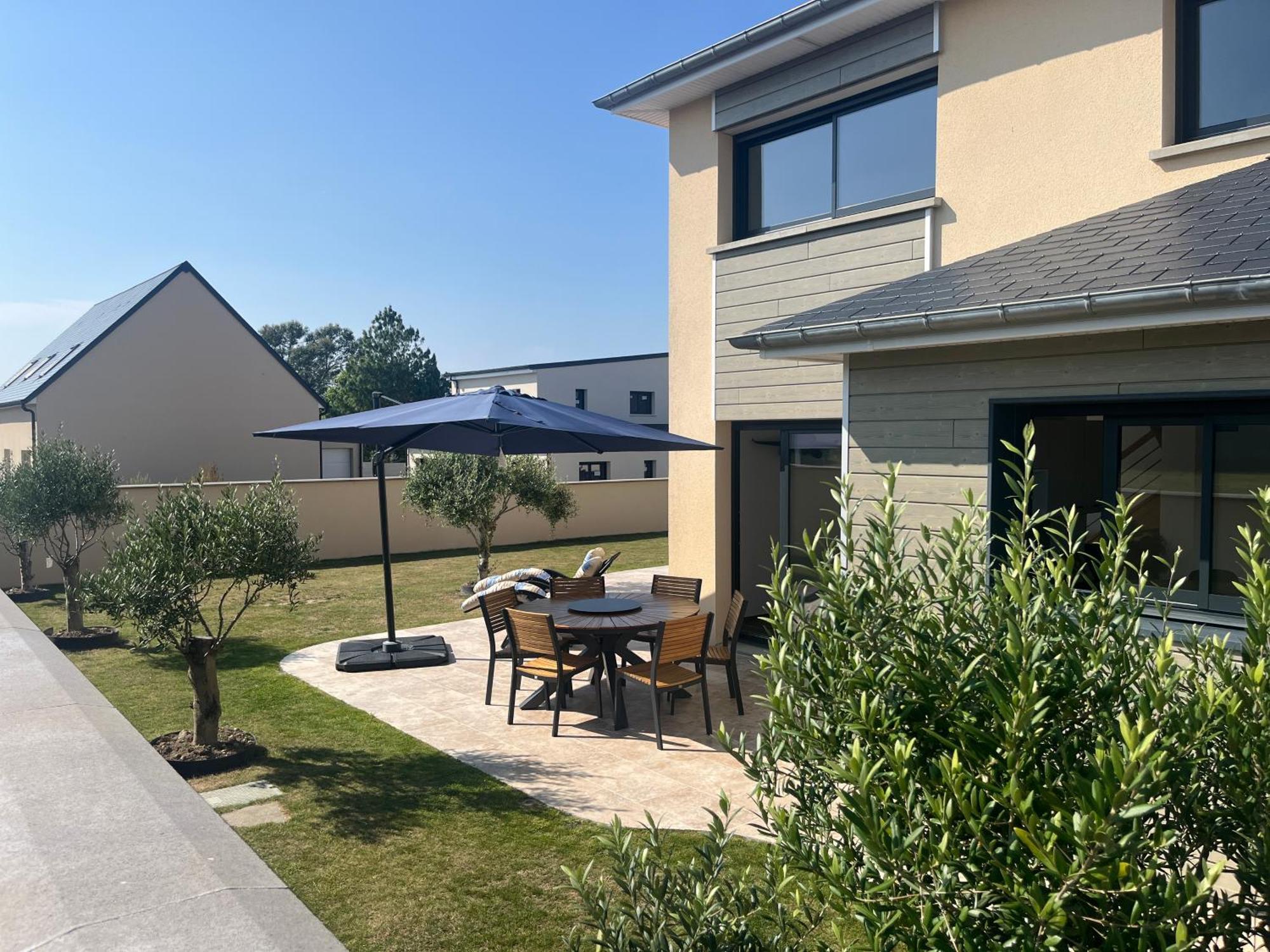 Beach House Gouville-sur-Mer Buitenkant foto
